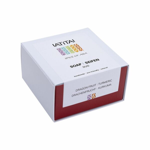 Savon coffret duo fruit du dragon et curcuma 2 X 100 g