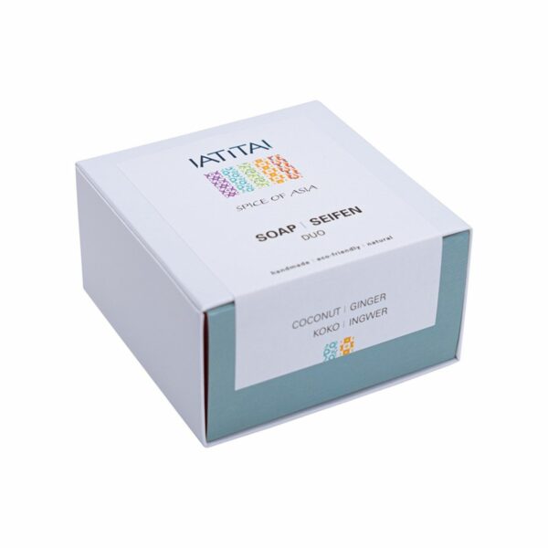 Savon coffret duo coco et gingembre 2 X 100 g