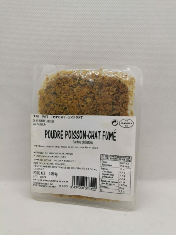 Poudre de poisson chat 100 g