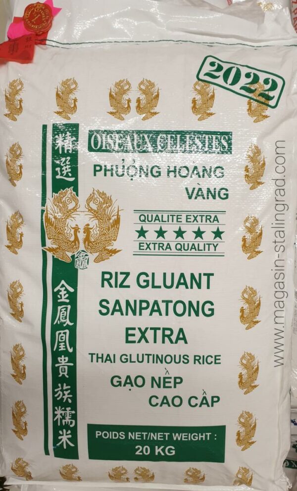 Riz gluant 20 kg