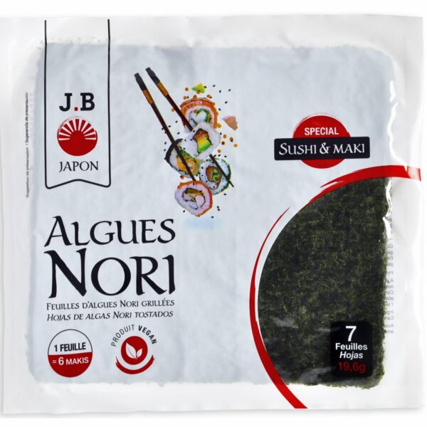 Algue nori JB Japon 19.6g