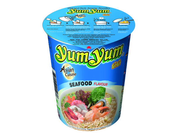 Nouilles instantanées cup Yum Yum fruits de mer 70 g