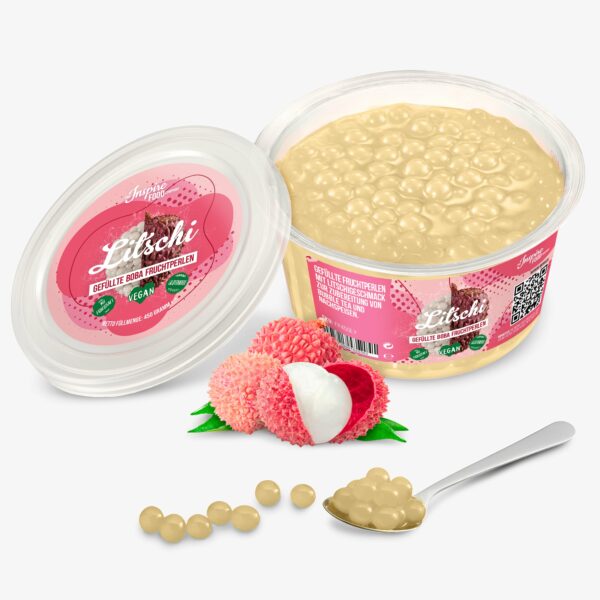 Perles de bubble tea au litchi 240 G