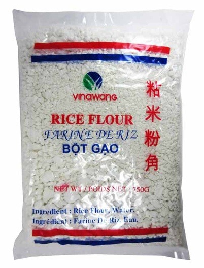 farine de riz en morceaux