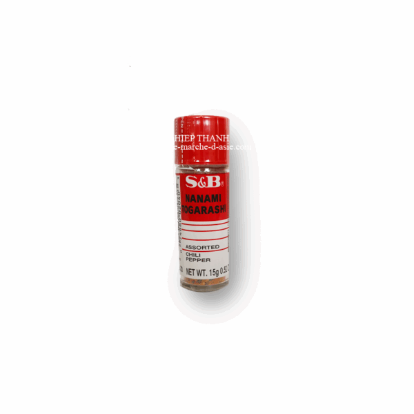 Poudre de piment togarashi 15 g S& B