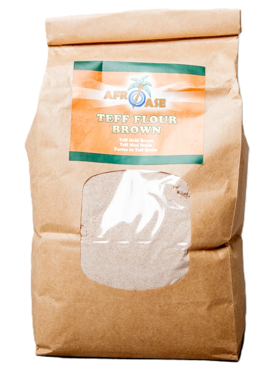 Farine de teff brune 1 Kg